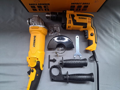 Combo Taladro Pulidora  DW caja